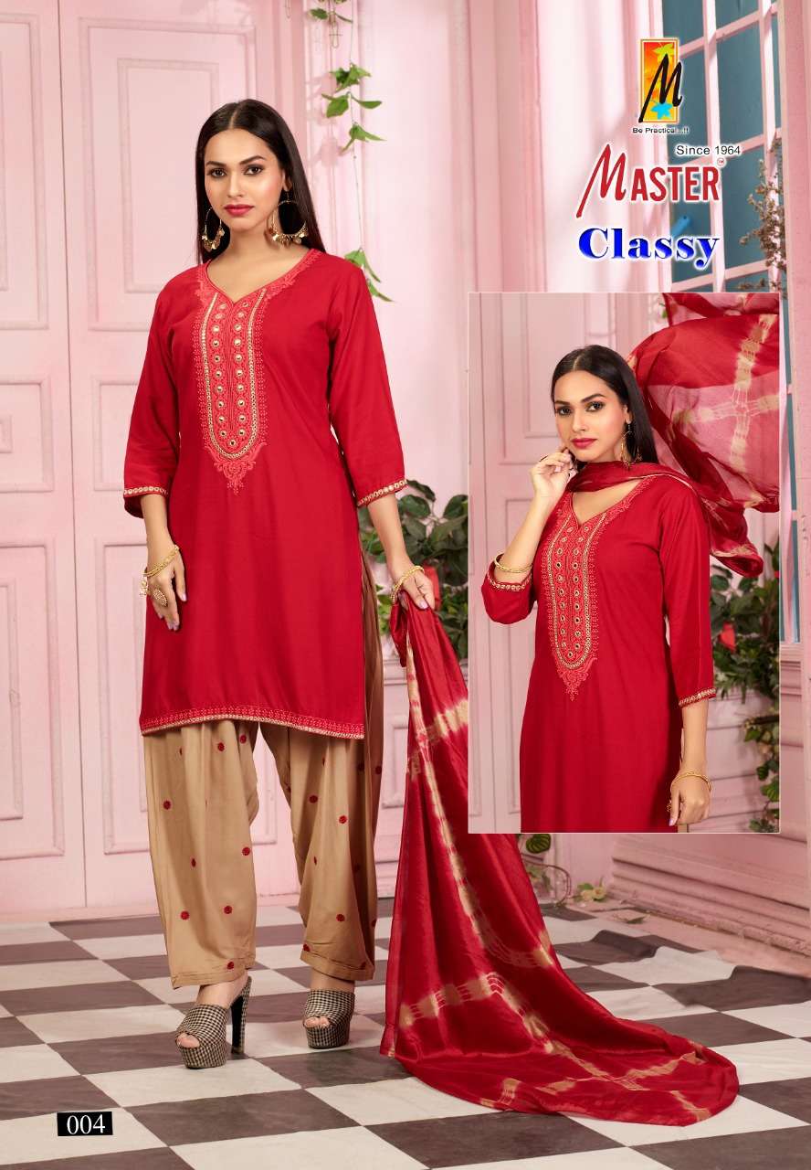 Master Classy Patiala On Rayon With Wholesale Price