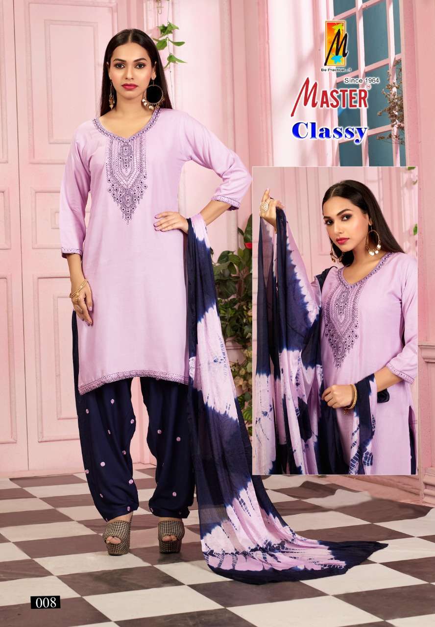 Master Classy Patiala On Rayon With Wholesale Price