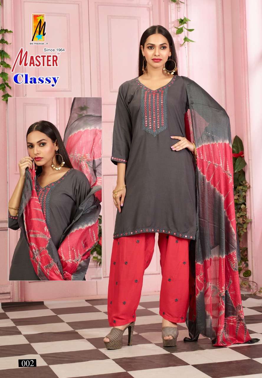 Master Classy Patiala On Rayon With Wholesale Price