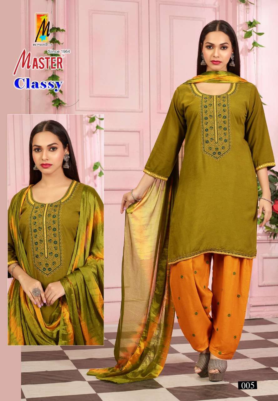 Master Classy Patiala On Rayon With Wholesale Price