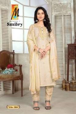 Master Smiley Fancy Kurti With Bottom Dupatta On Wholesale