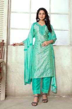Master Smiley Fancy Kurti With Bottom Dupatta On Wholesale