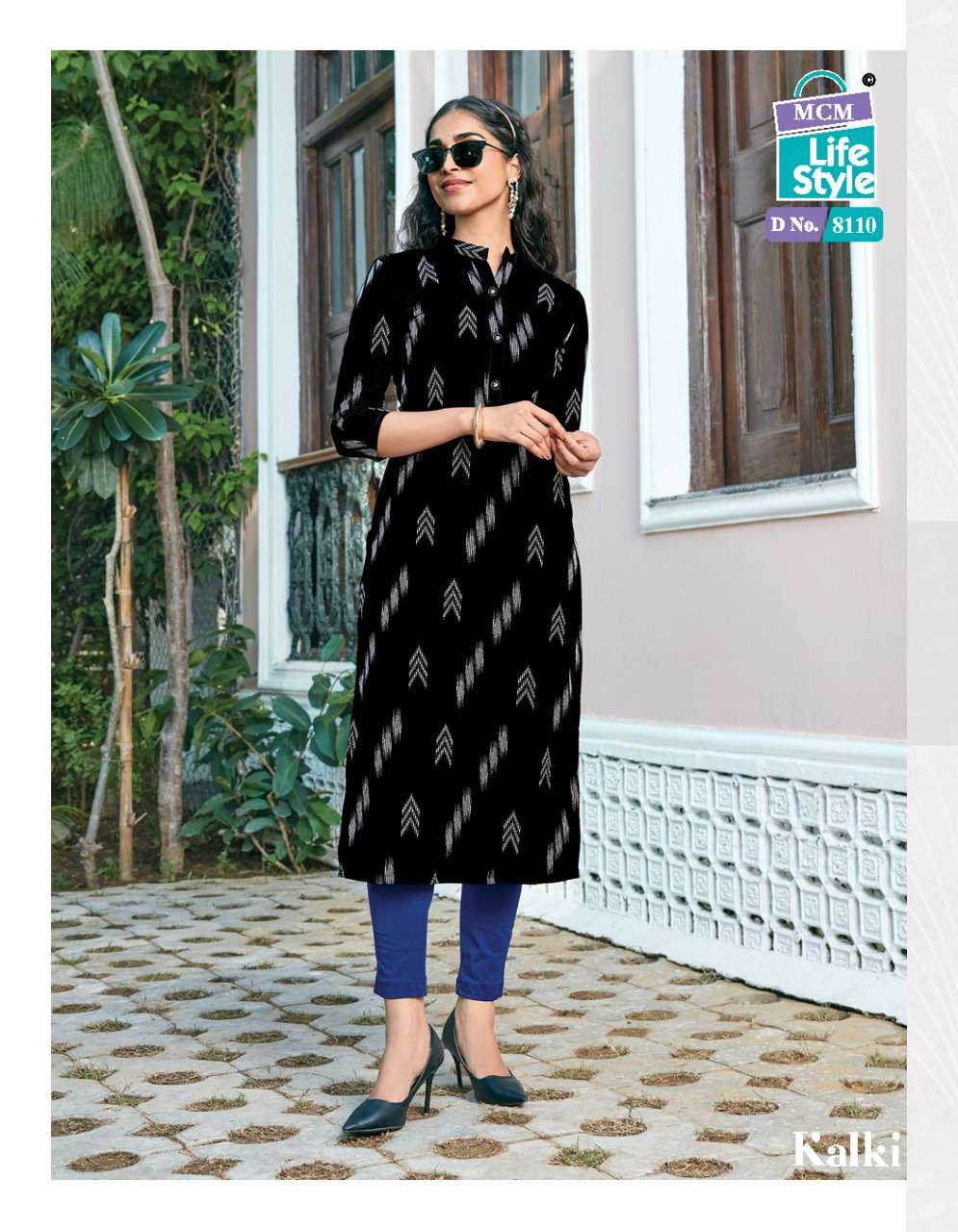 Mcm Lifestyle Kalki Pure Cotton Readymade Designer Kurtis On Wholesale