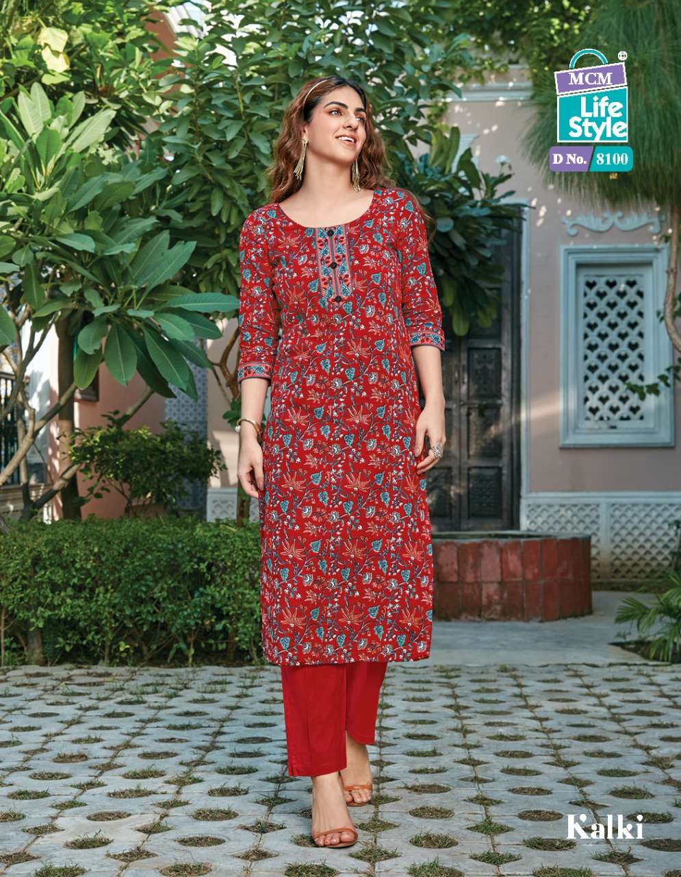 Buy Traditional Wear Blue Digital Printed Cotton Readymade Kurti With Pant  And Dupatta Online From Surat Wholesale Shop.