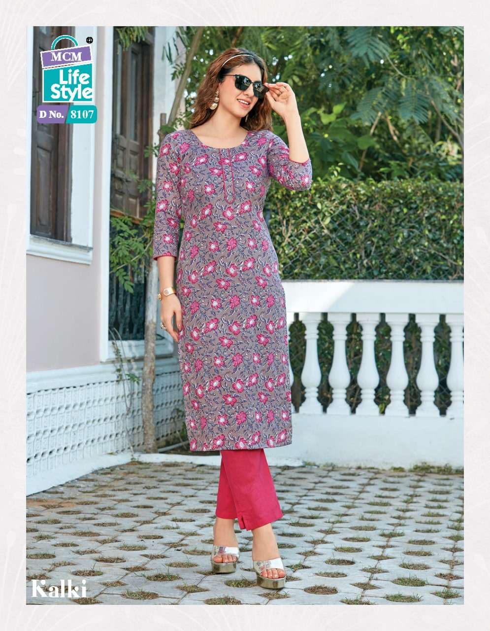 Mcm Lifestyle Kalki Pure Cotton Readymade Designer Kurtis On Wholesale