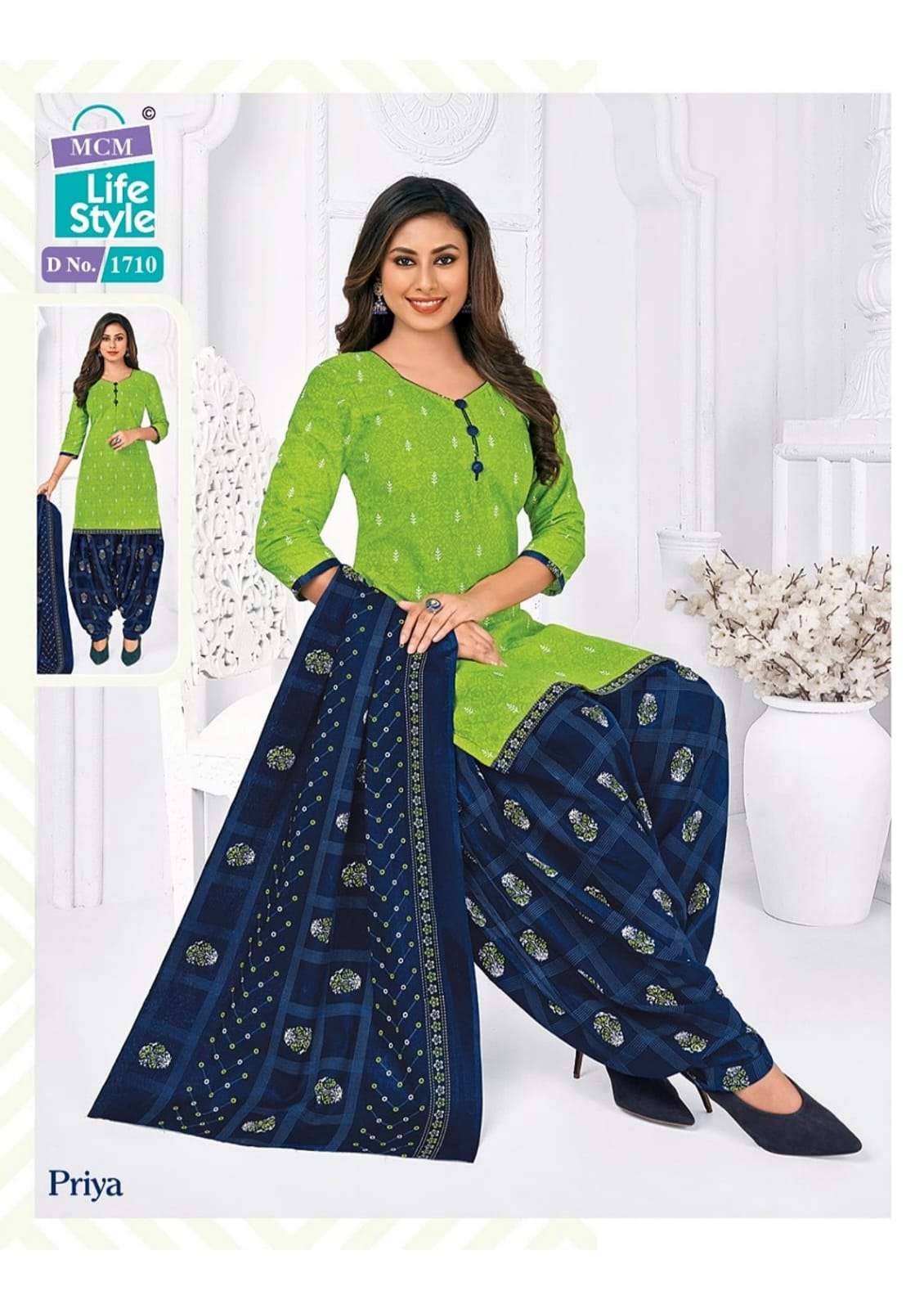 MCM Lifestyle  Present Priya Vol 17 With Pocket Special Dress Material On Wholesale