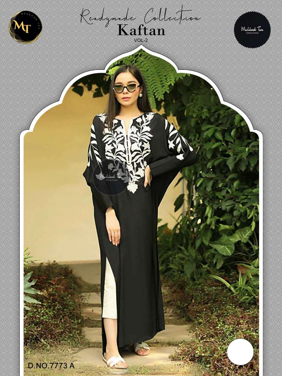 Mehbbob Tex Vol 2 Heavy Georgette Fabric Kaftan Readymade On Wholesale