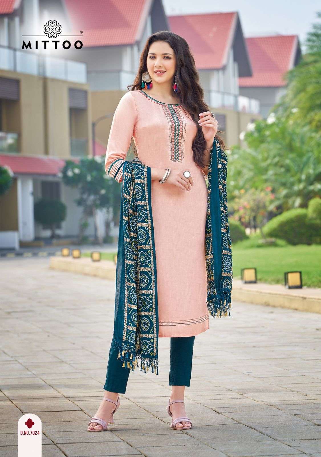 MITTOO BANSARI VOL 2 Viscose Weaving Kurti Pant Dupatta On Wholesale