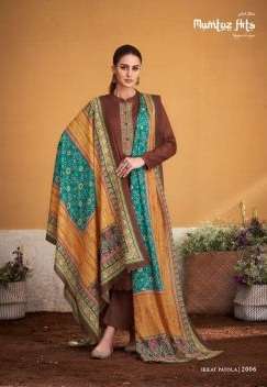 Mumtaz Ikkat Patola Fancy Wear Designer Salwar Suit Collection On Wholesale