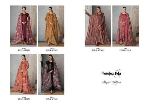 Mumtaz Royal Affair Fancy Designer Dress Material On Wholesale