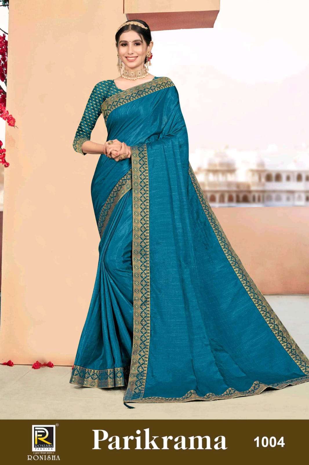 Parikrama New launching  Kumari Silk With Beautiful Lace Border On Wholesale