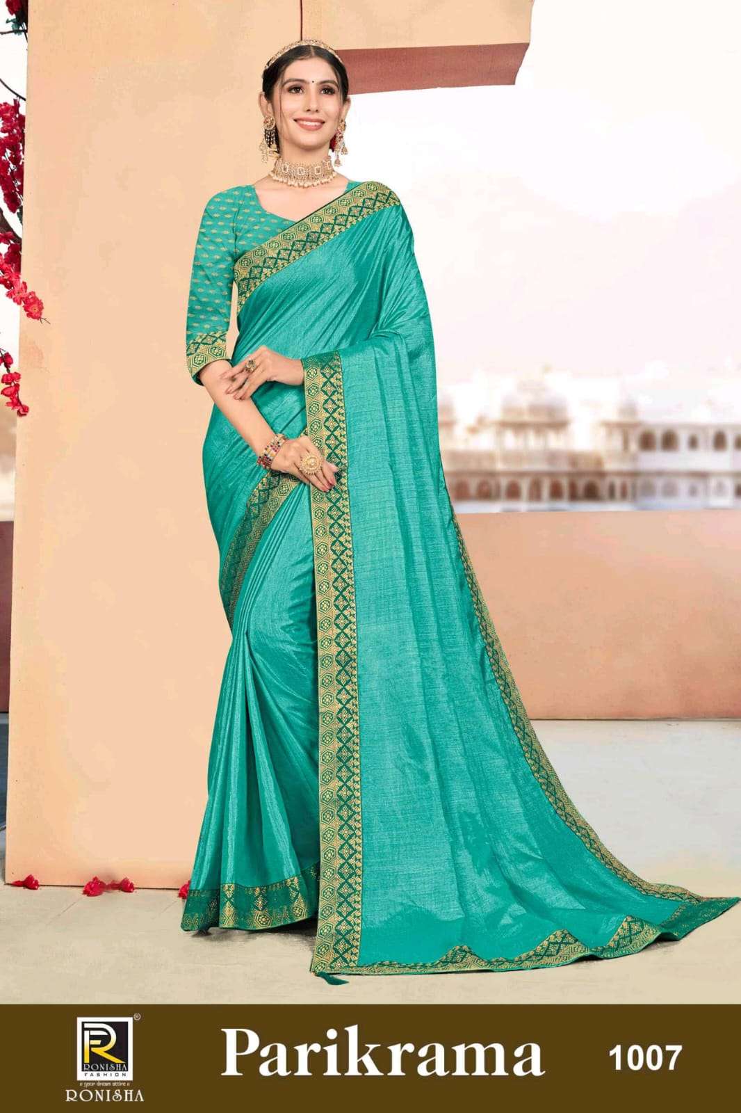 Parikrama New launching  Kumari Silk With Beautiful Lace Border On Wholesale