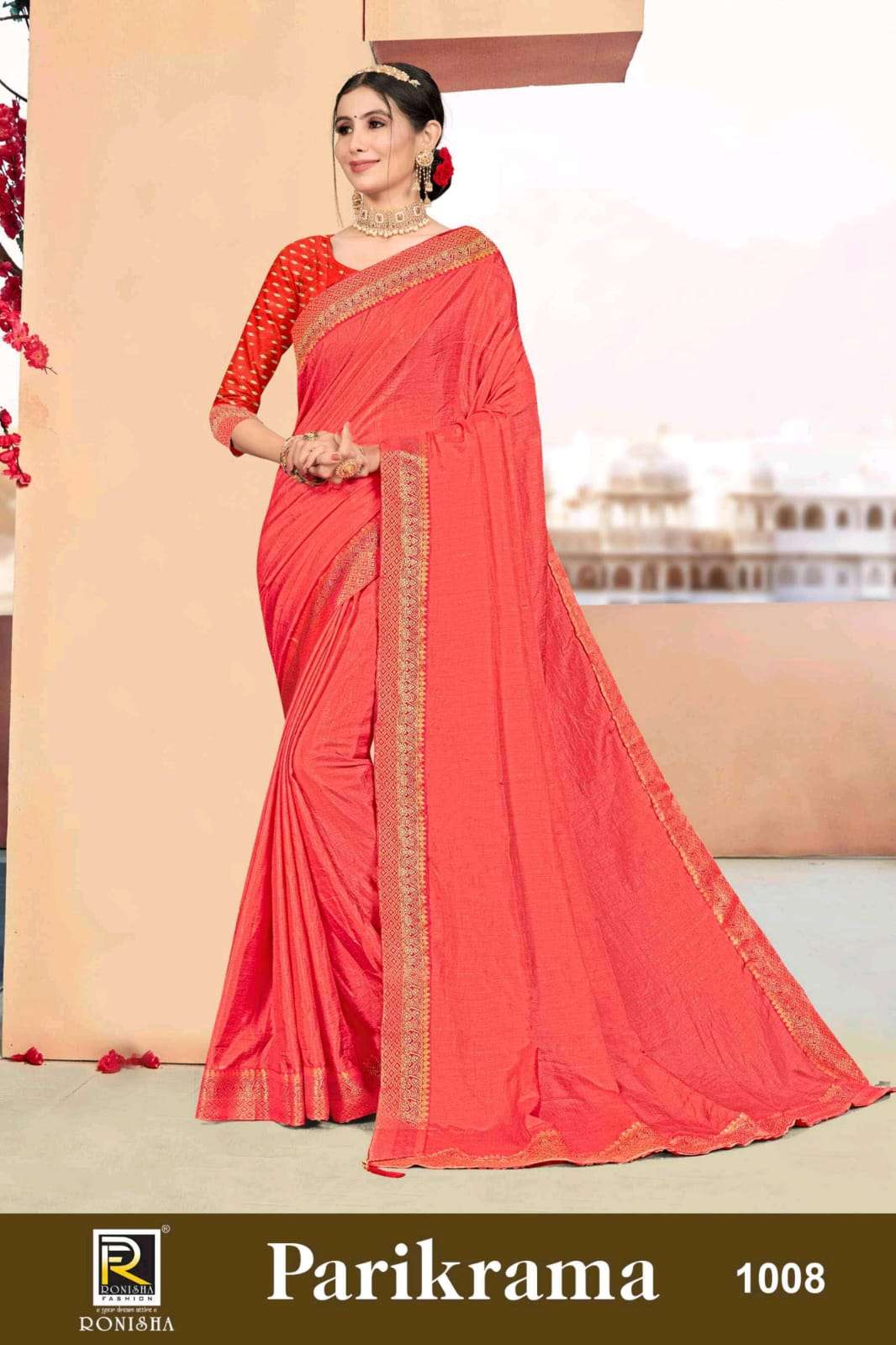 Parikrama New launching  Kumari Silk With Beautiful Lace Border On Wholesale