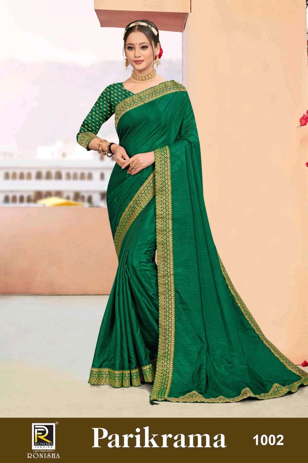 Parikrama New launching  Kumari Silk With Beautiful Lace Border On Wholesale