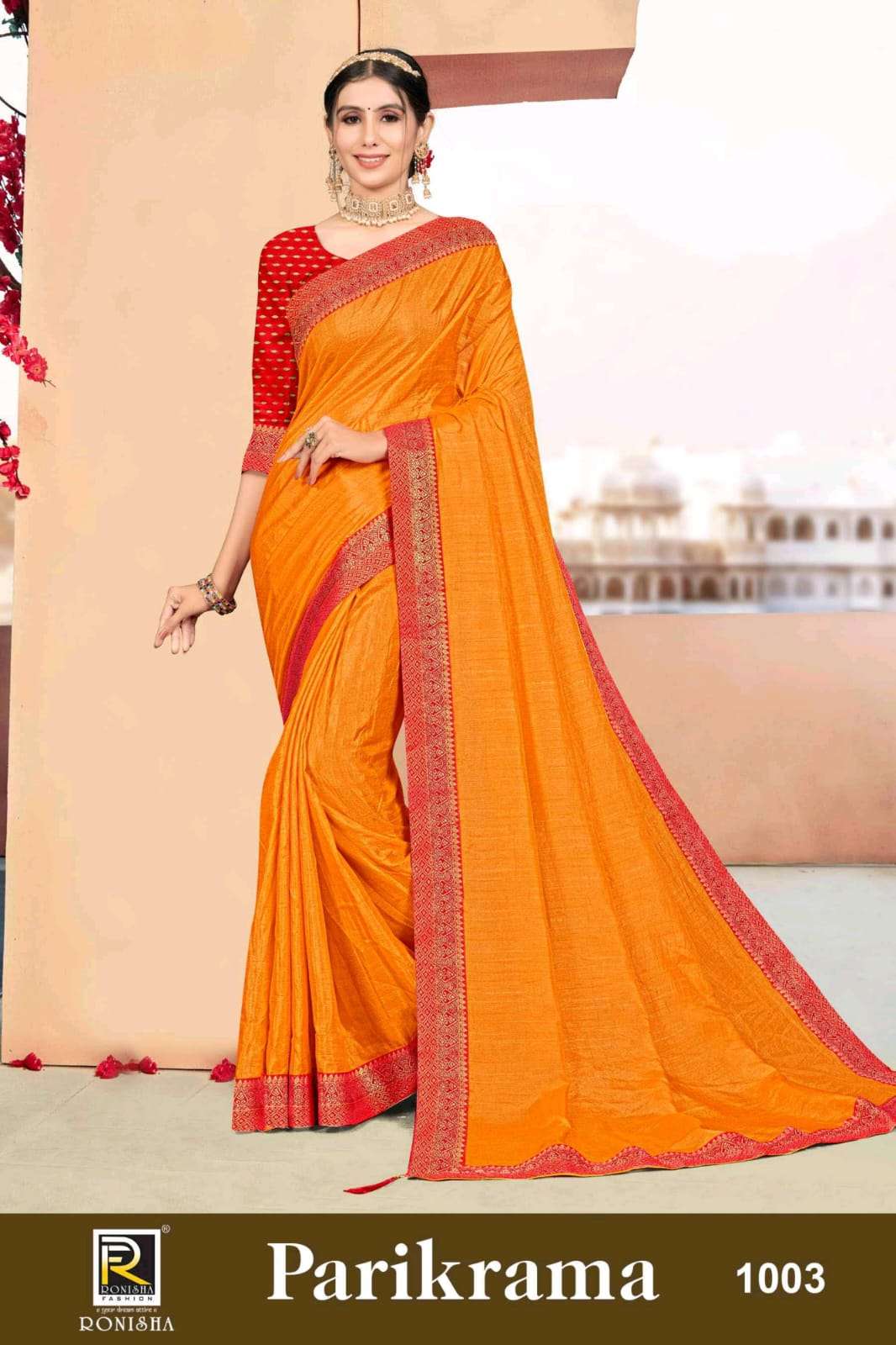 Parikrama New launching  Kumari Silk With Beautiful Lace Border On Wholesale