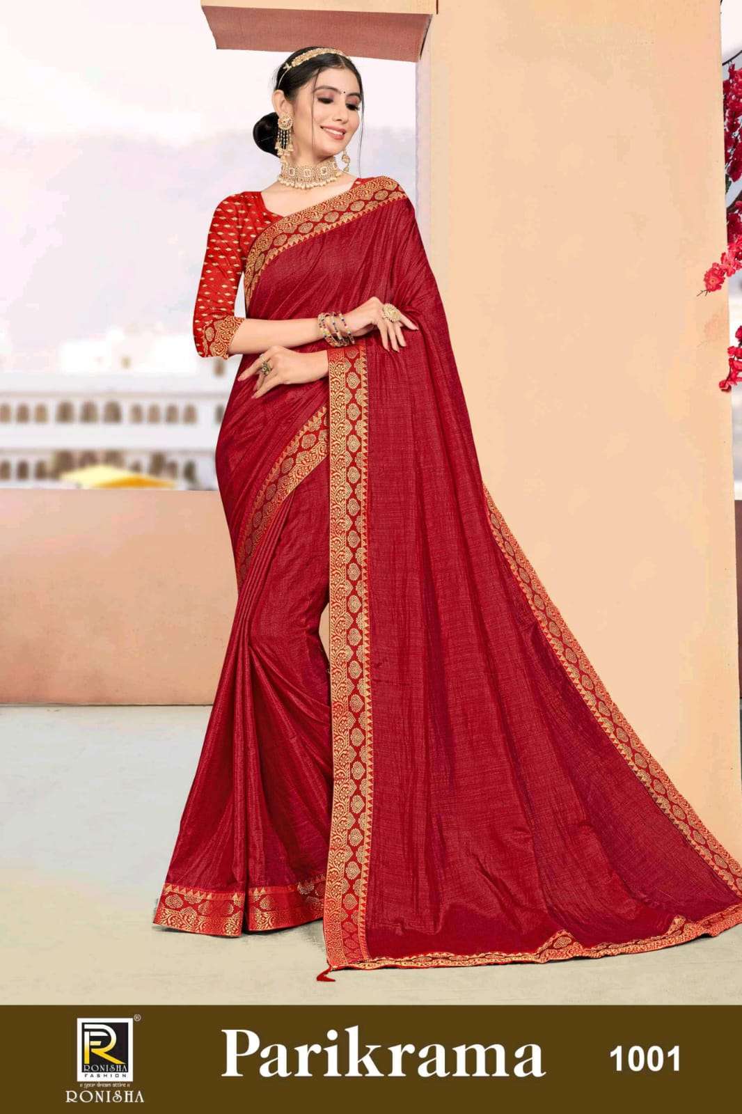 Parikrama New launching  Kumari Silk With Beautiful Lace Border On Wholesale
