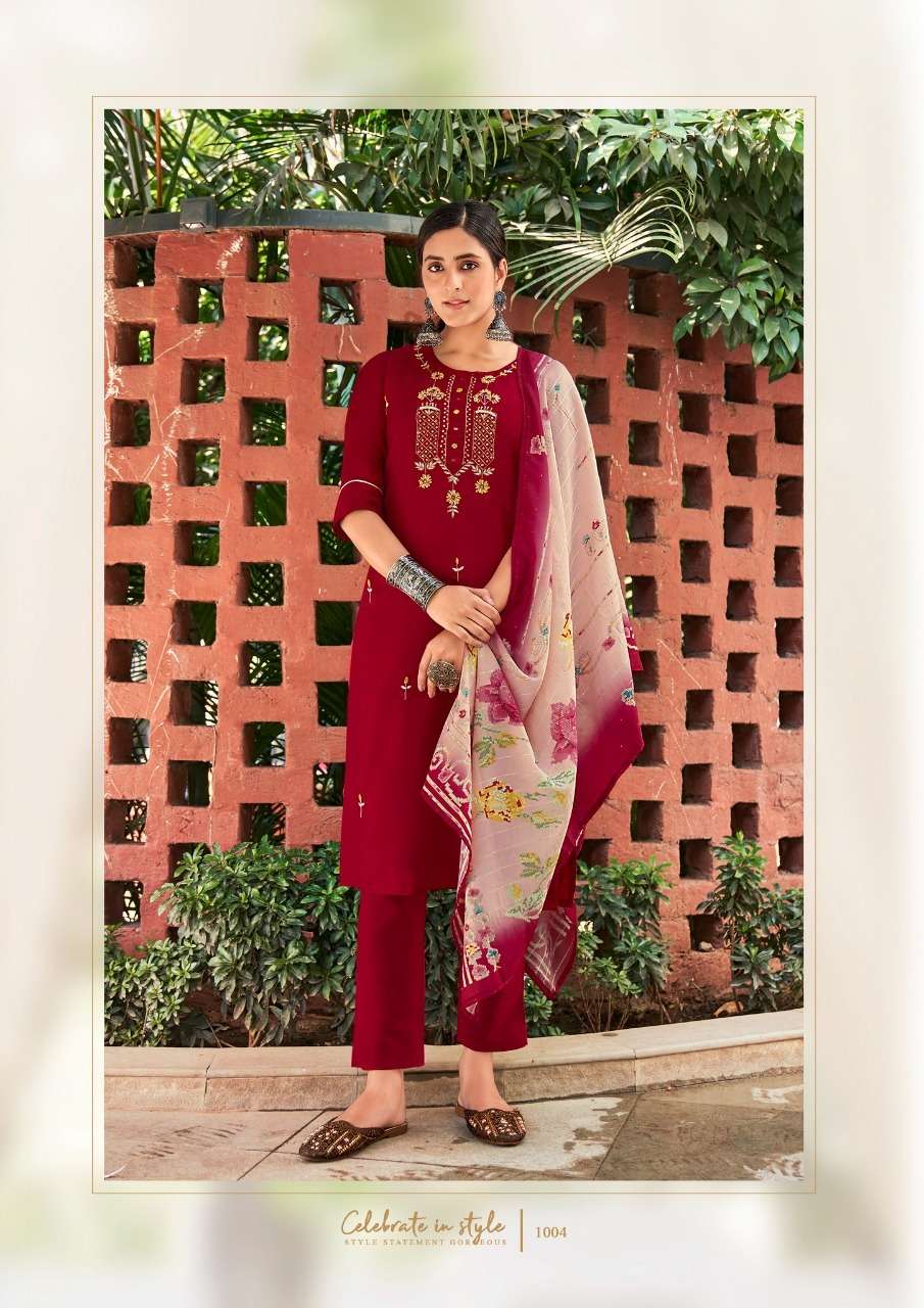  PARRA STUDIO NIHARIKA VOL 1 Exclusive Designers Kurti Pant With Dupatta On Wholesale