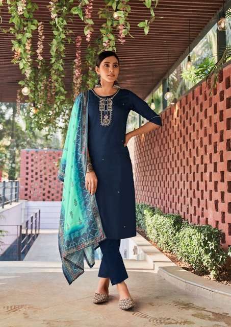  PARRA STUDIO NIHARIKA VOL 1 Exclusive Designers Kurti Pant With Dupatta On Wholesale
