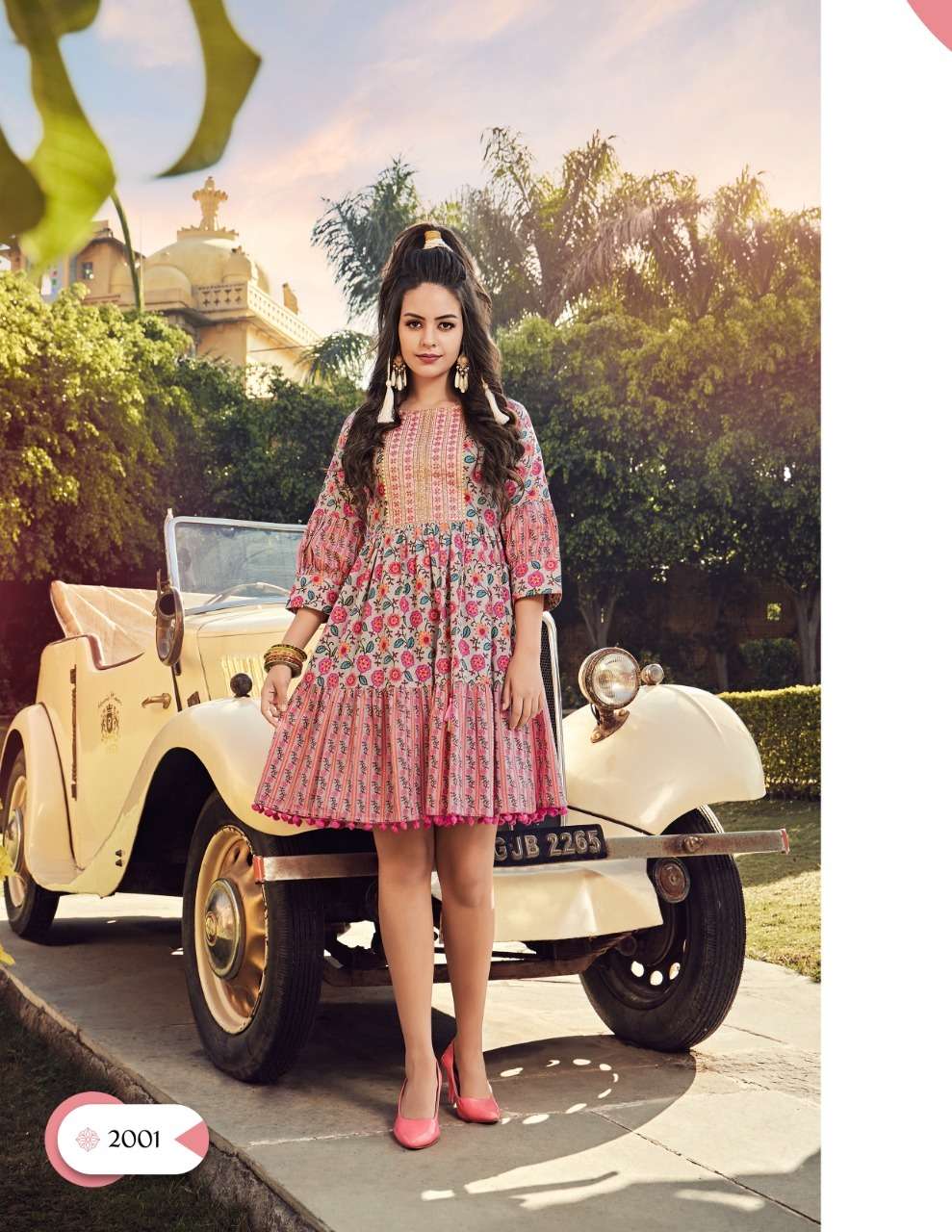 Passion Tree Flair Talk Vol.2 Tunic With Beautiful Colors & Print on Wholesale 