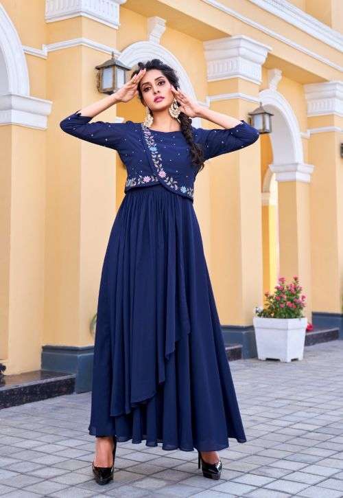 Peher Limelight Vol 1 Fancy Party Wear Kurti Collection On Wholesale