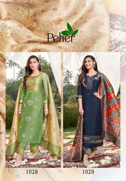 Peher Occassions Vol 2 Fancy Kurti Bottom With Dupatta Collection On Wholesale