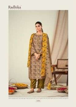 Radhika Bulbul Designer Viscous Dress Material On Wholesale