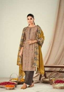 Radhika Bulbul Designer Viscous Dress Material On Wholesale