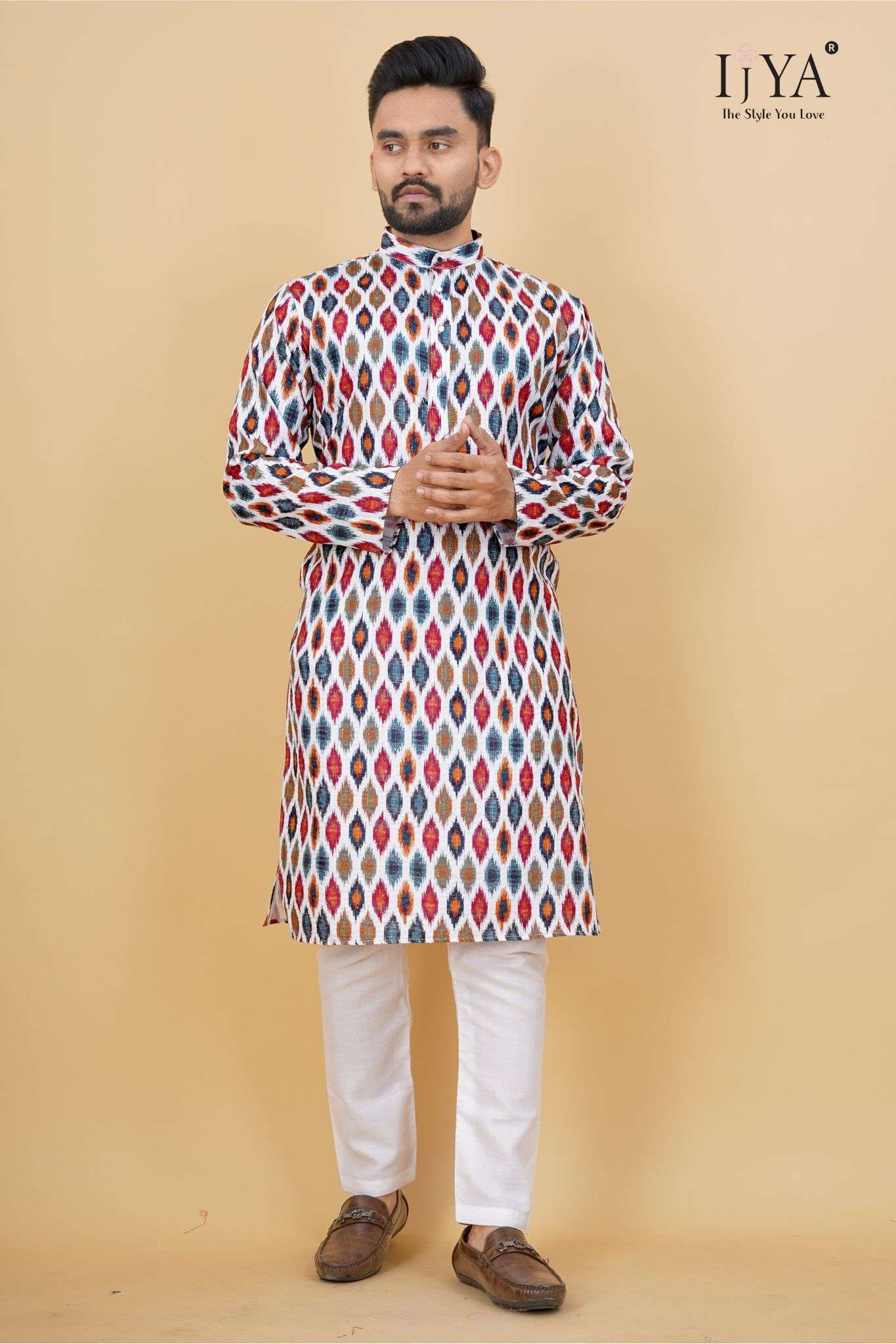 Rajvadi N65 Mens Kurta  5 Piecs Catalogue Factory Price