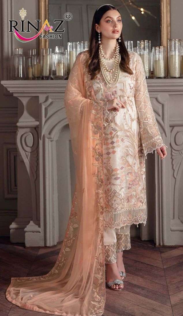 Rinaz Fashion Minhal Vol 7  Georgette Salwar Suits On Wholesale