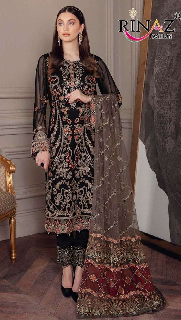 Rinaz Fashion Minhal Vol 7  Georgette Salwar Suits On Wholesale