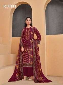 Romani Mareena Vol 8 Cotton Dress Material Collection On Wholesale