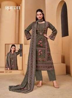 Romani Mareena Vol 8 Cotton Dress Material Collection On Wholesale
