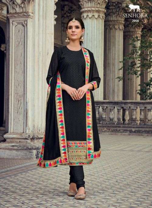  Senhora Lamhey Festival Wear Designer Salwar Suit On Wholesale
