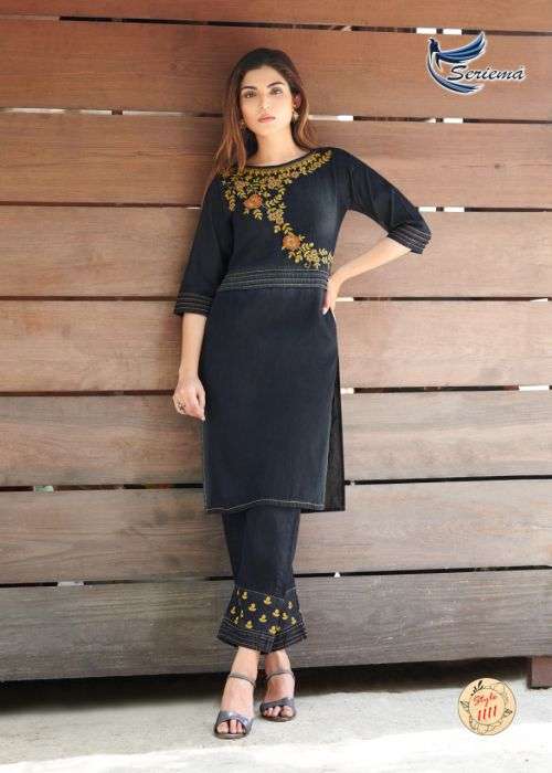 Women Striped Kurti With Dhoti Pants Inddusin