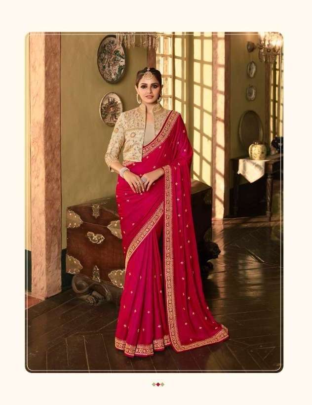 Sheesha Hotstar Vol 6 By Vinay Fashion 24811 TO 24818 Series Silk Sarees On Wholesale