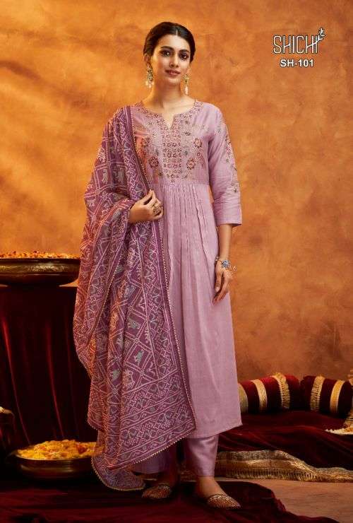 Shichi Reet Festival Wear Nyra Cut Ready Made Collection  On Wholesale