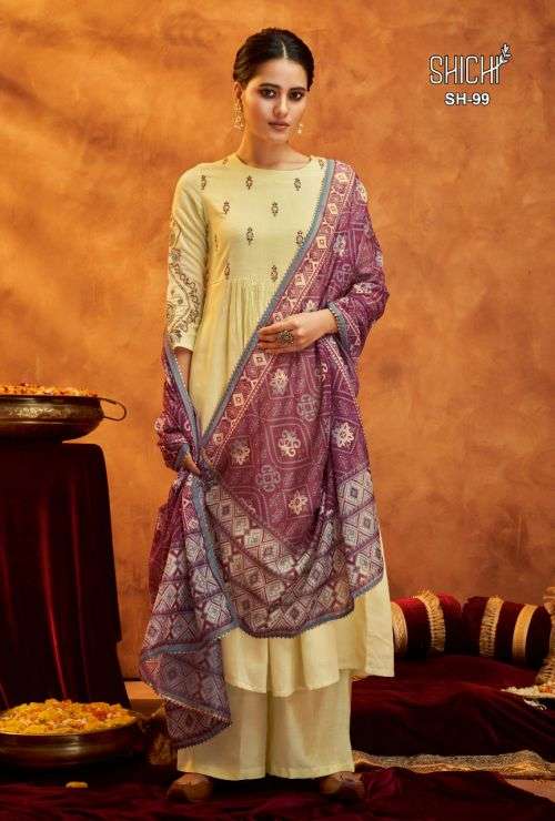 Shichi Reet Festival Wear Nyra Cut Ready Made Collection  On Wholesale