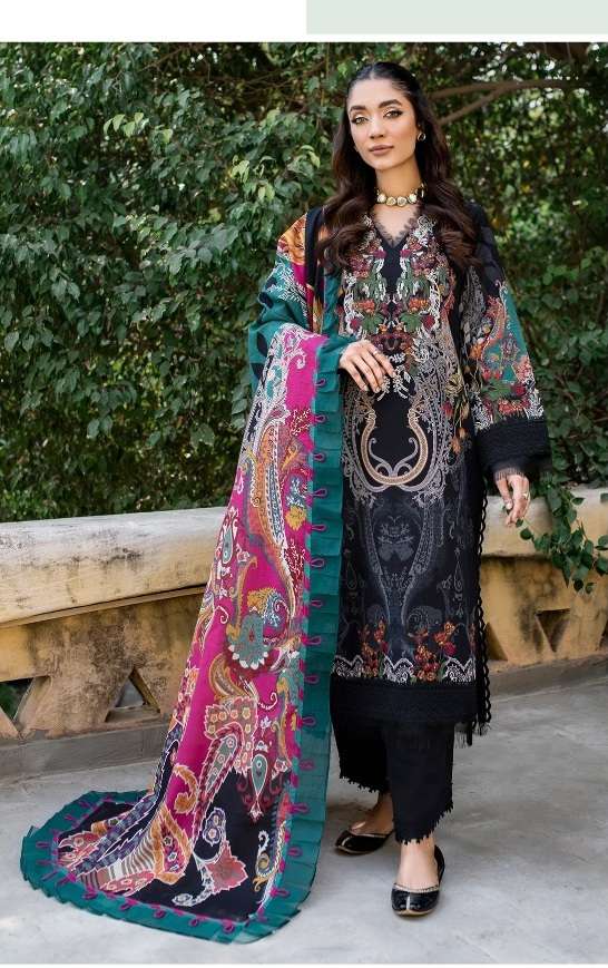 Shraddha Designer Firdous Vol-6 Lawn Suit On Wholesale