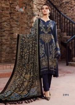 Shree Fab Maria B Vol 4 Exclusive Pure Heavy Reyon Cotton Kasmiri Self Embroidery On Wholesale