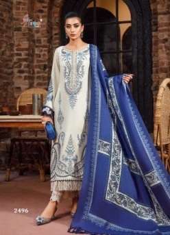 Shree Fab Maria B Vol 4 Exclusive Pure Heavy Reyon Cotton Kasmiri Self Embroidery On Wholesale