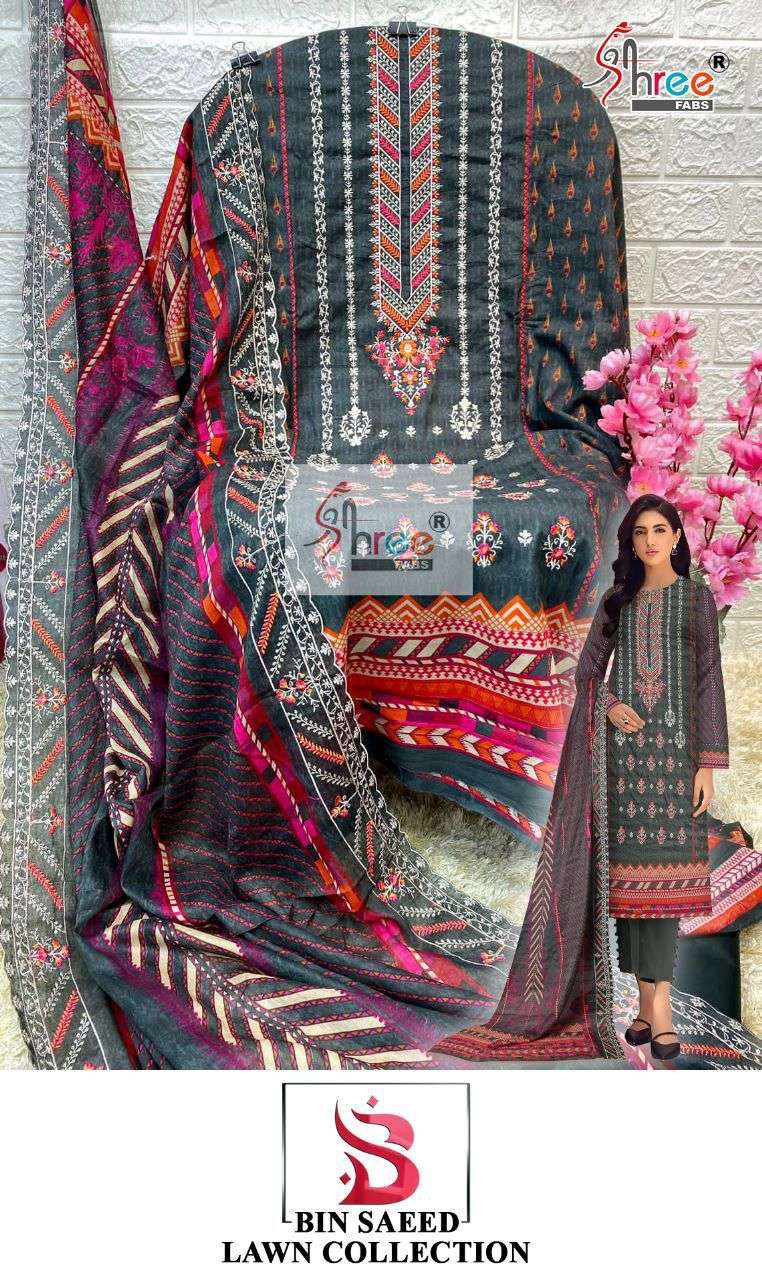 Shree Fabs BIN SAEED LAWN COLLECTION NX On Wholesale