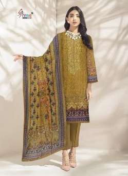 Shree Tawakkal Lawn Designer Pakistani Suit On Wholesale