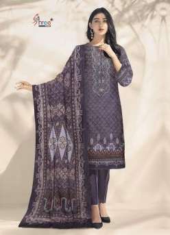 Shree Tawakkal Lawn Designer Pakistani Suit On Wholesale