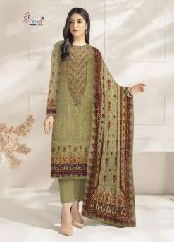 Shree Tawakkal Lawn Designer Pakistani Suit On Wholesale