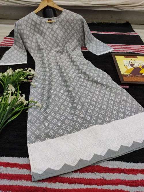 Shubh 14 Beautiful Regular Wear Printed Kurti Collection On Wholesale