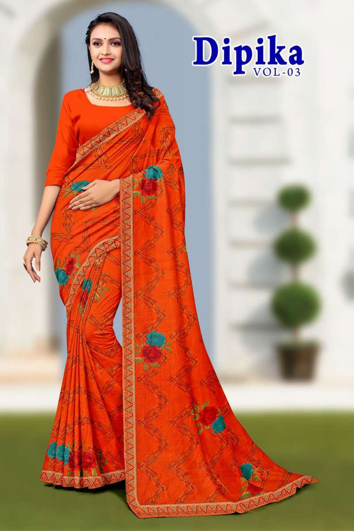 Surendra Dipika Wholesale Designer Printed Saree 
