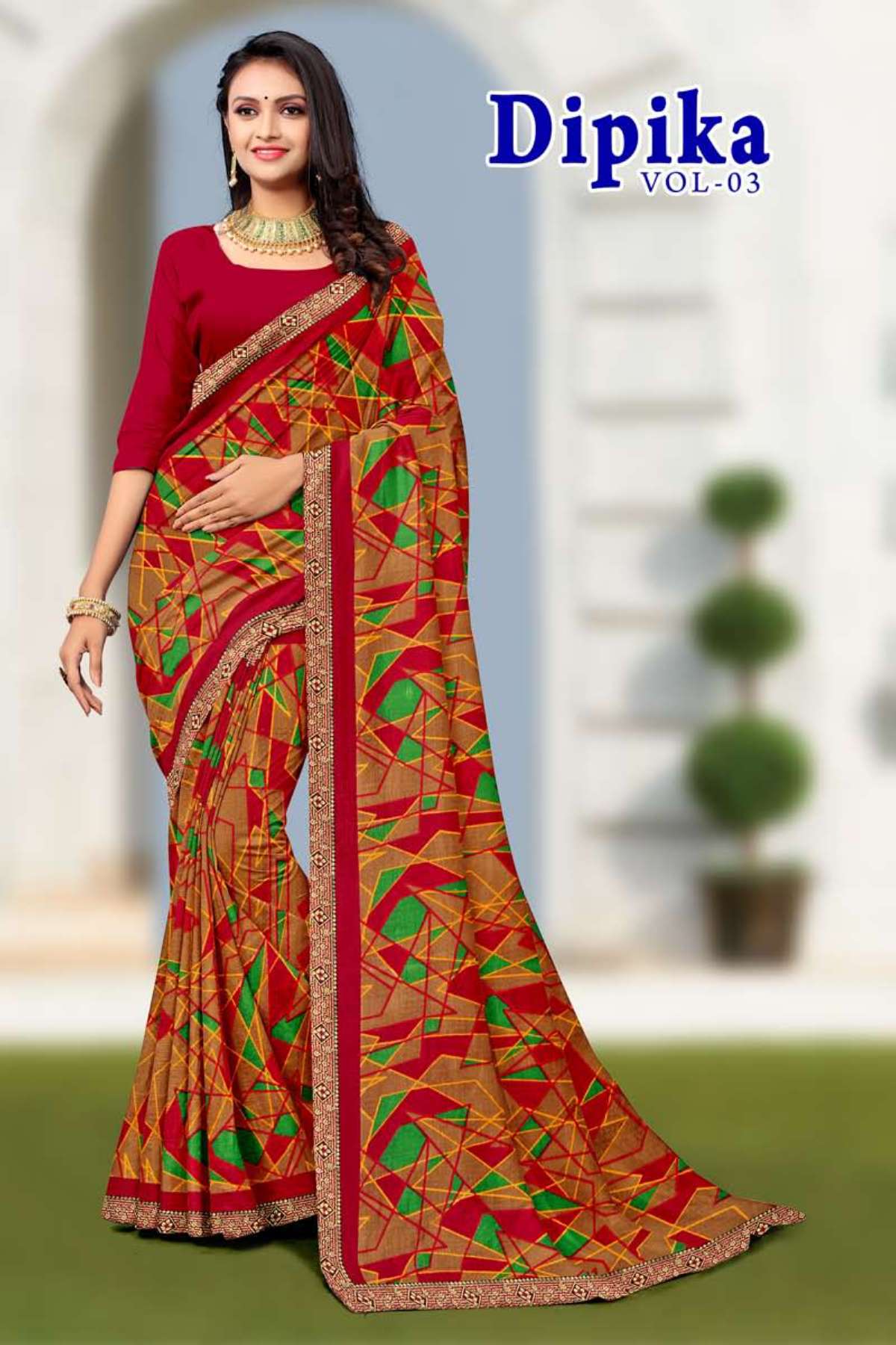 Surendra Dipika Wholesale Designer Printed Saree 