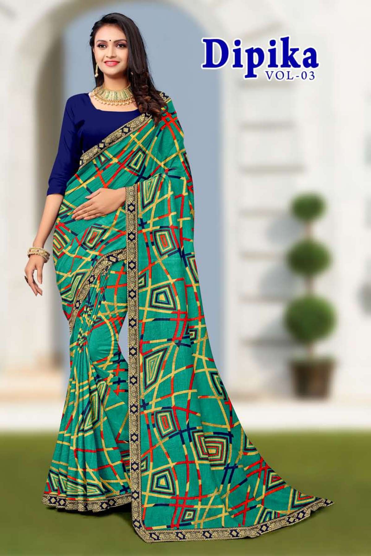 Surendra Dipika Wholesale Designer Printed Saree 