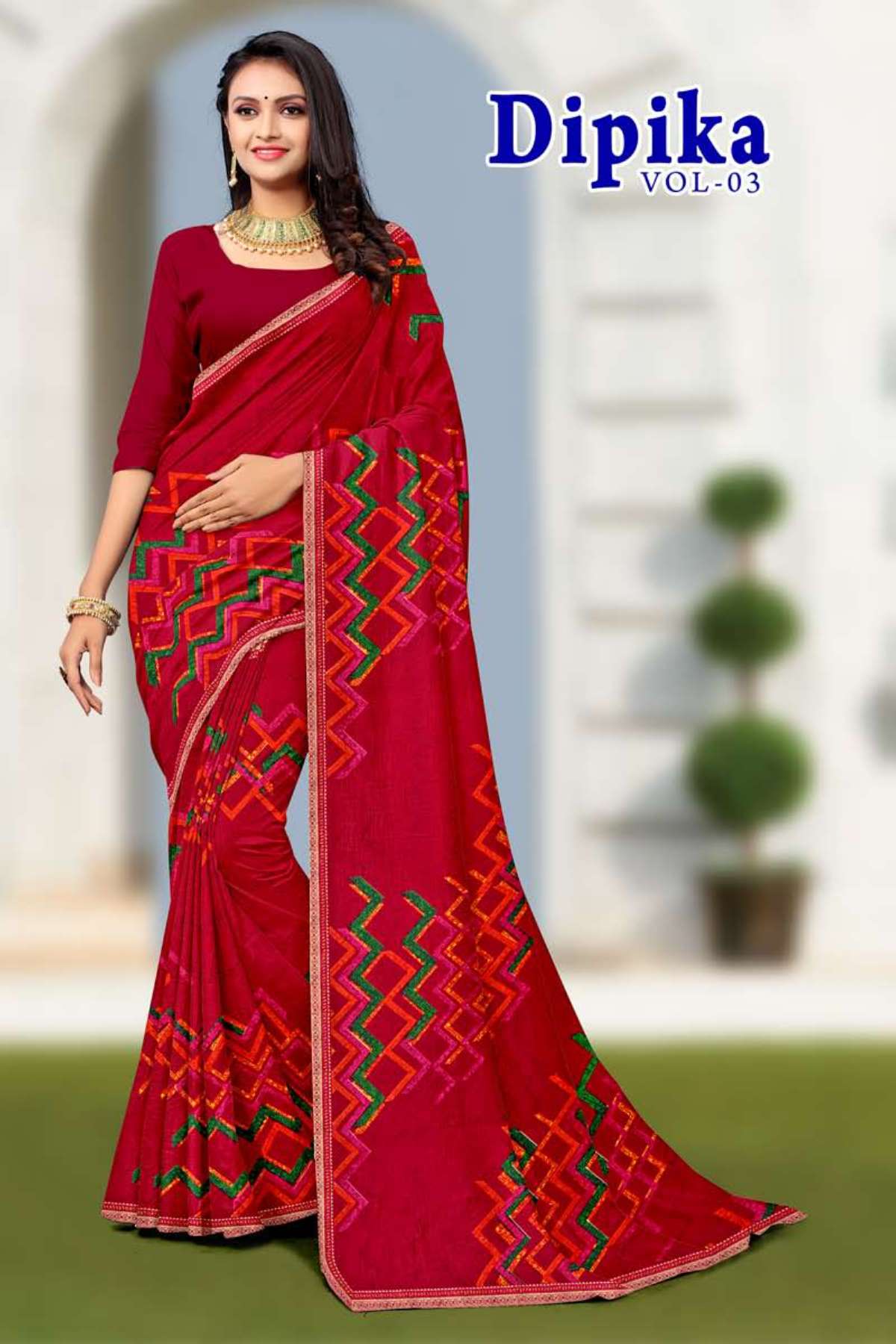 Surendra Dipika Wholesale Designer Printed Saree 