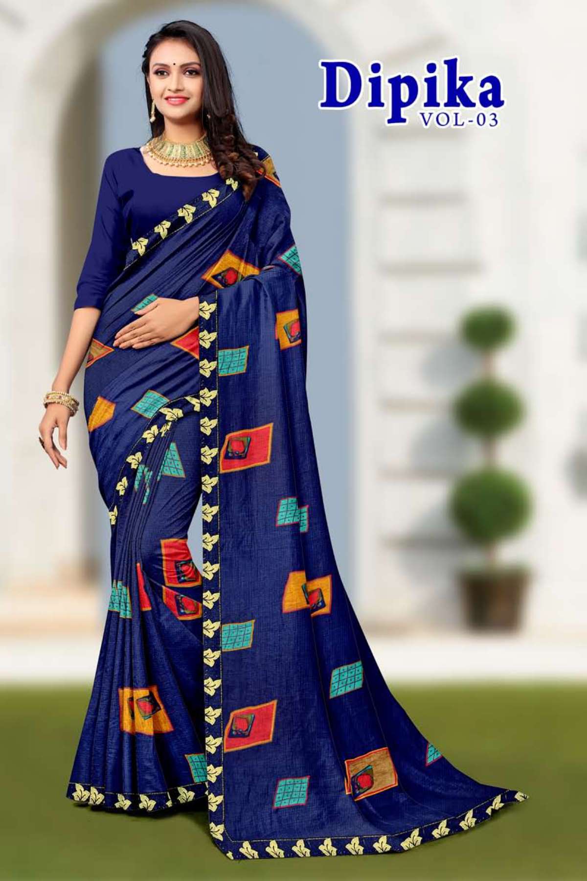 Surendra Dipika Wholesale Designer Printed Saree 